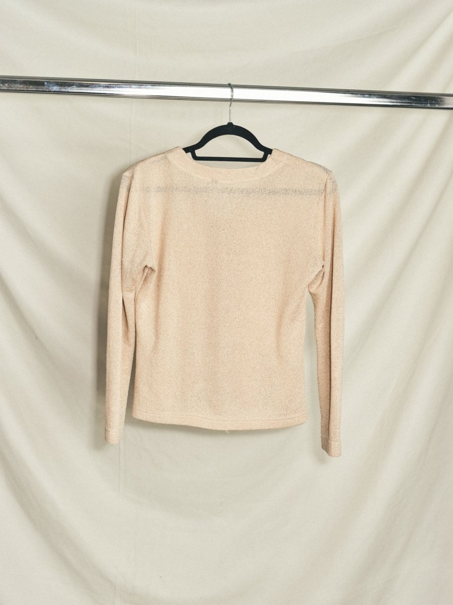 Beige cardigan - own it vintage03003