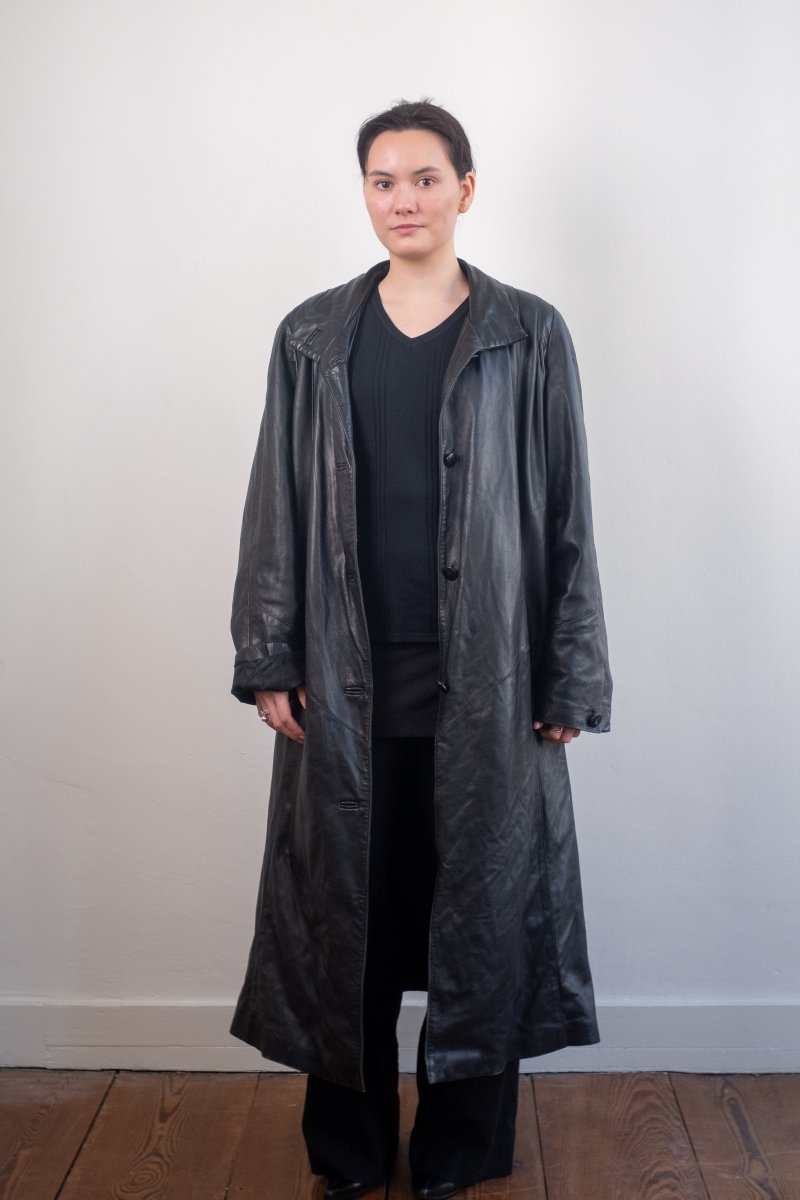 Black leather jacket - own it vintageW2317