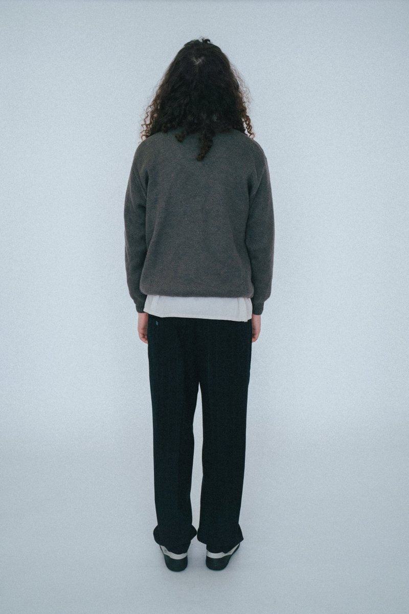 Brown v - neck sweater - own it vintage3533