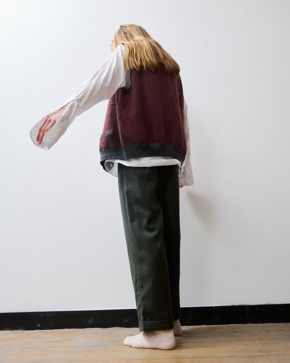 Green dressed trousers