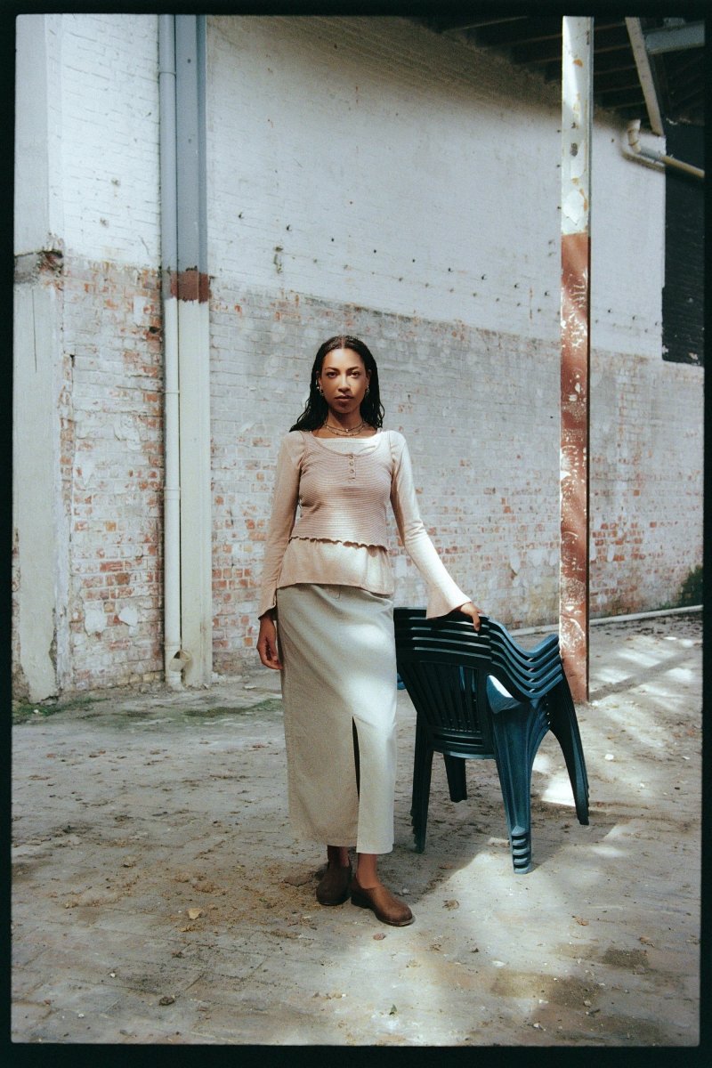 long sleeved blouse - own it vintage1853