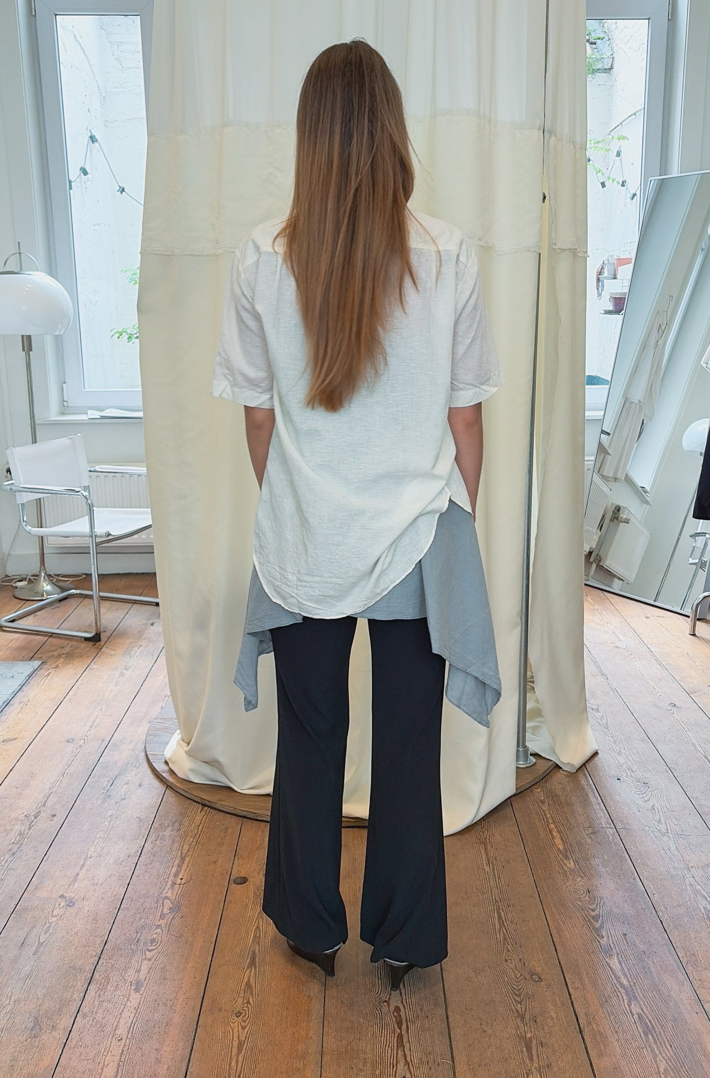 Beige Linen Shirt
