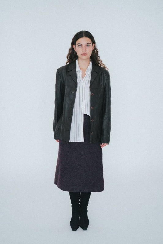 Black leather jacket - own it vintage2909