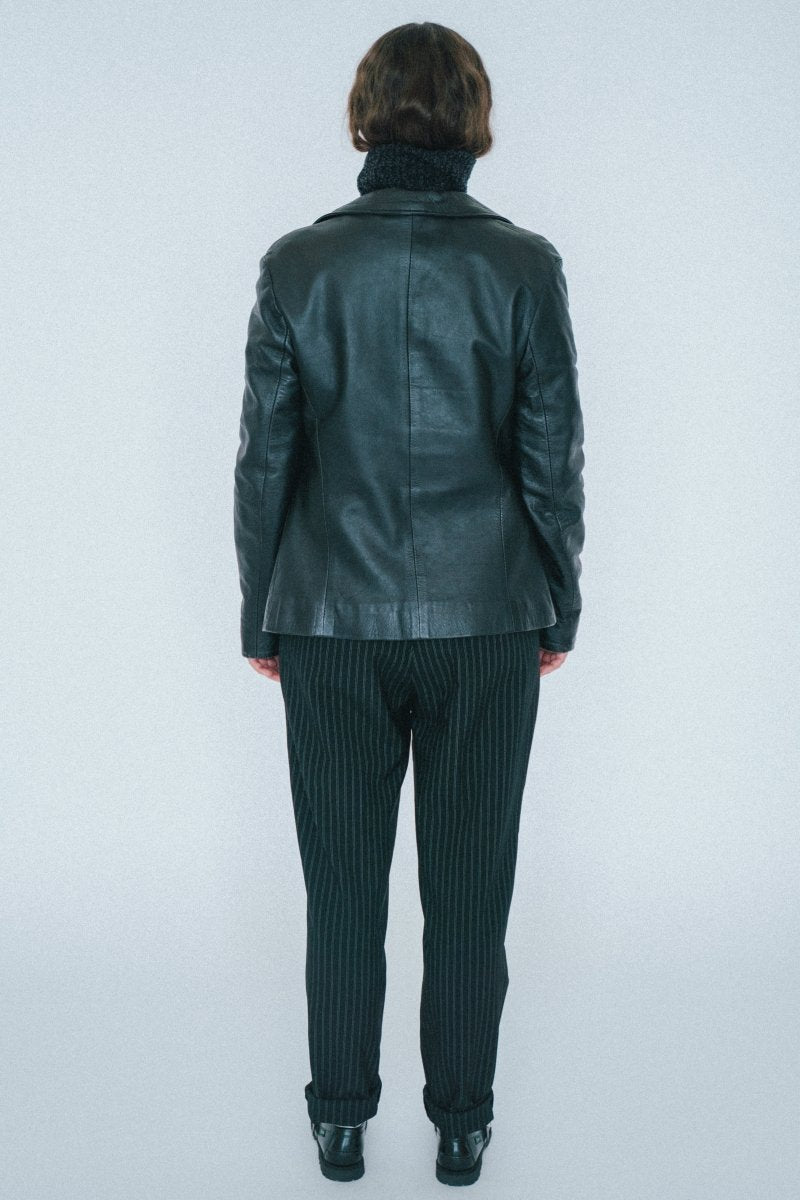 Black leather jacket - own it vintage3204