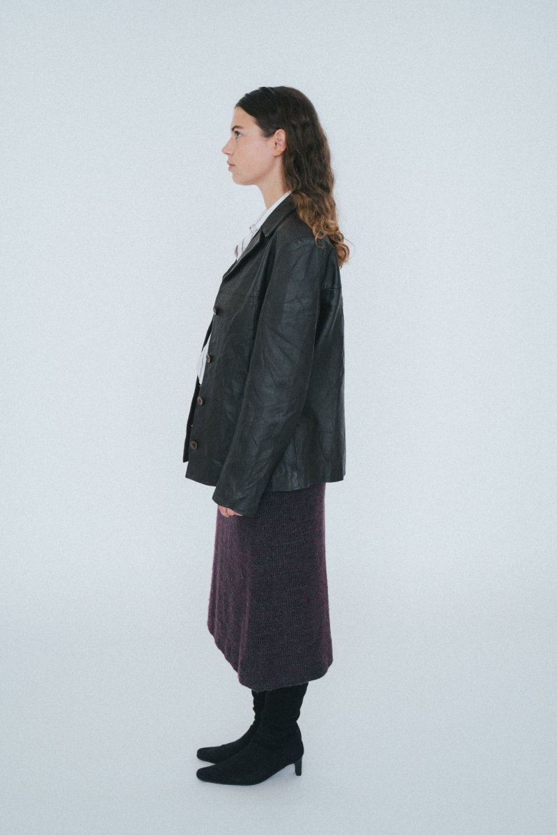 Black leather jacket - own it vintage2909