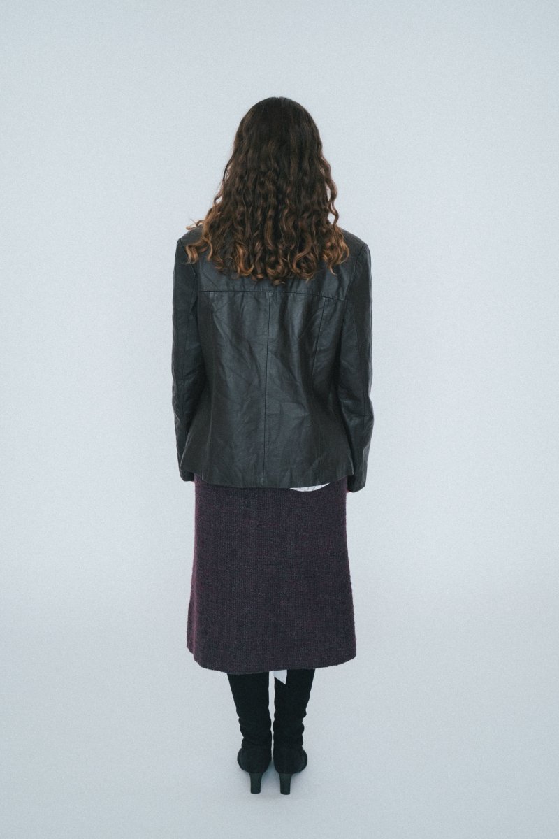 Black leather jacket - own it vintage2909