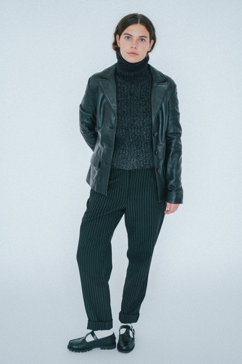 Black leather jacket - own it vintage3204