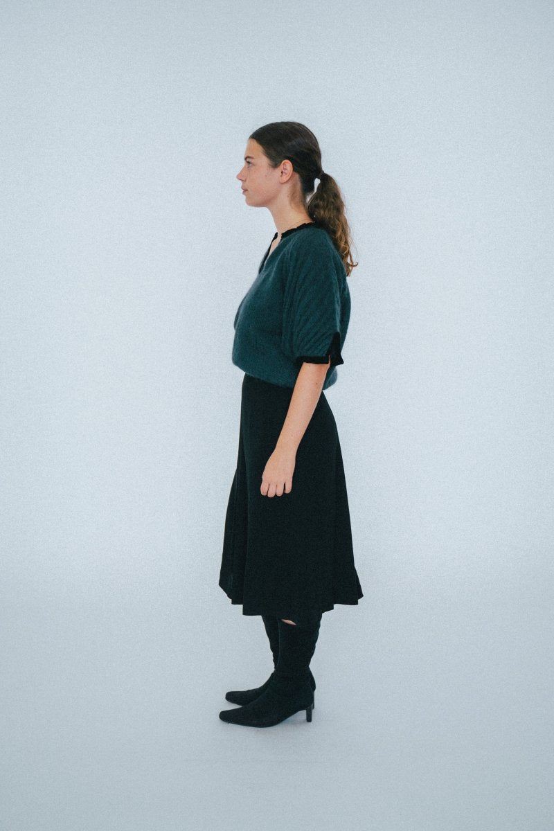 Black midi skirt - own it vintage3585