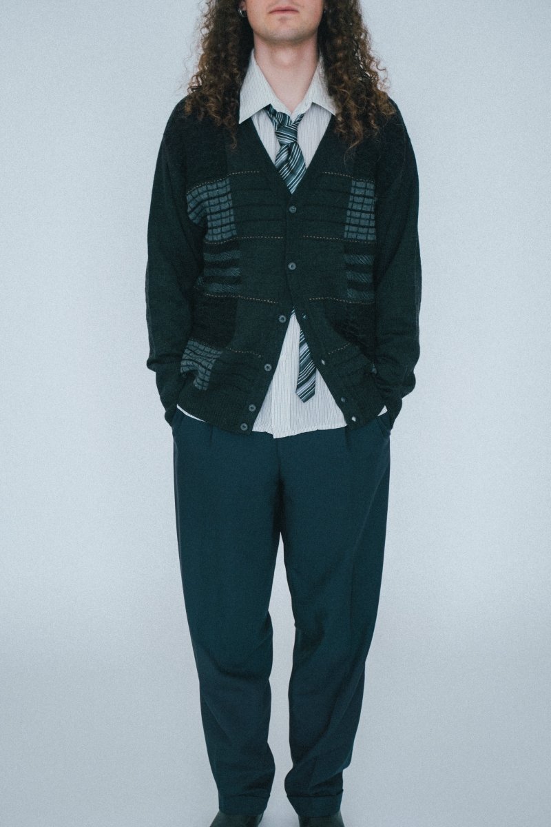 Dark grey cardigan - own it vintage2456