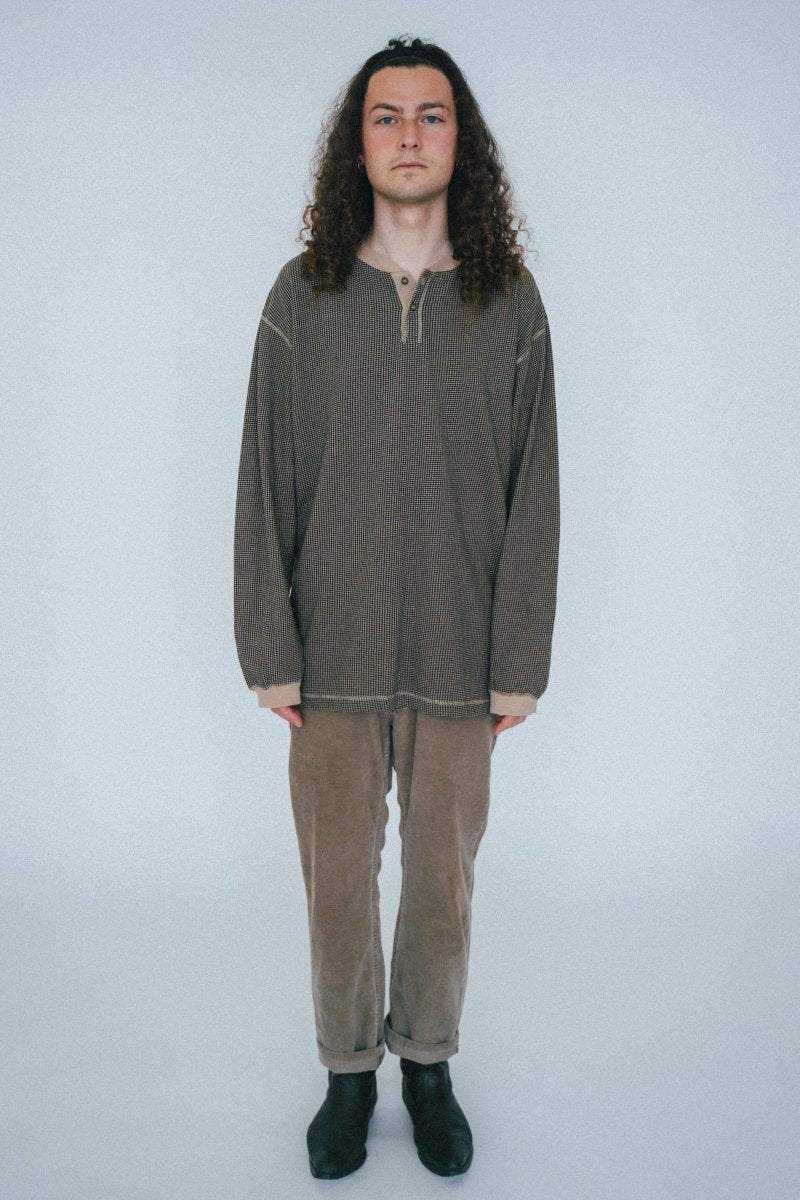 Longsleeve textured t-shirt - own it vintage2826