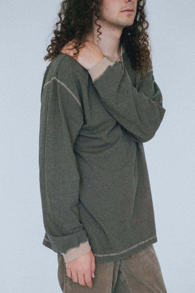 Longsleeve textured t-shirt - own it vintage2826