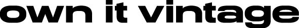own it vintage